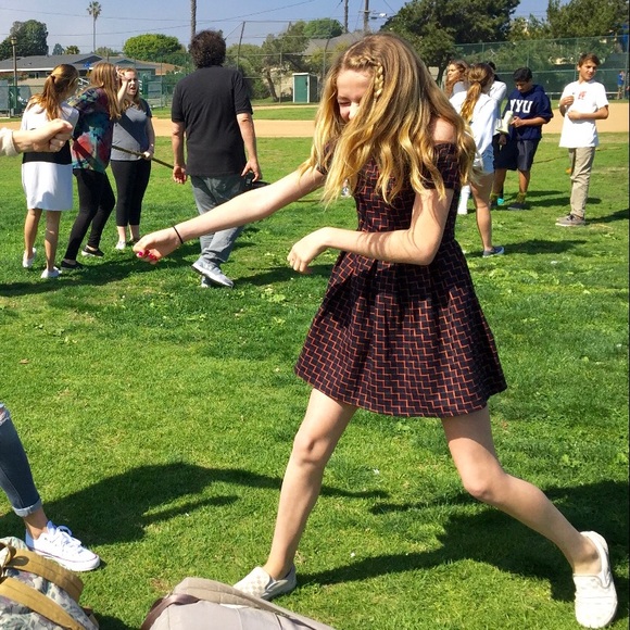 Miss Behave Girls Trendy Casual Dress - Picture 3 of 6